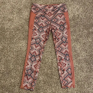 RBX Printed Pink Leggings